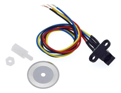 Kit Sensor De Velocidad  + Disco Codificador 100 Ppr