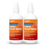 Suero Fisiologico  Amazon Basic Care Spray Hidratante Nasal