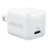 Cargador Adaptador Cubo Anker 20w Nano Tipo Usb-c