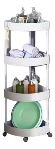 Organizador De Baño Carrito Multiusos Esquinero