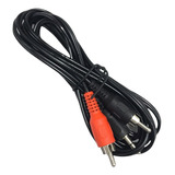 5 Unidades Cable Plug 3,5mm Stereo A 2 Rca Macho 1,5 Metros