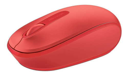 Wireless Mobile Mouse 1850 Microsoft Flame Red Color Rojo