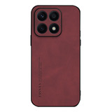 Funda De Piel De Oveja Suave Retro Case Para Honor X8b 4g