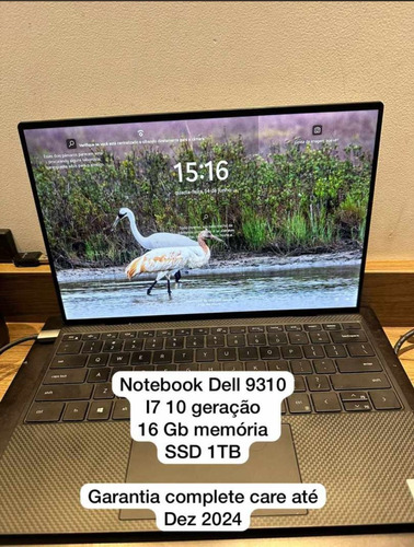 Notebook Dell Xps 9310 I7 16gb 1tb 4k Touch - Garantia 12/24