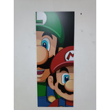 Cuadro Mdf | Mario Bros & Luigi