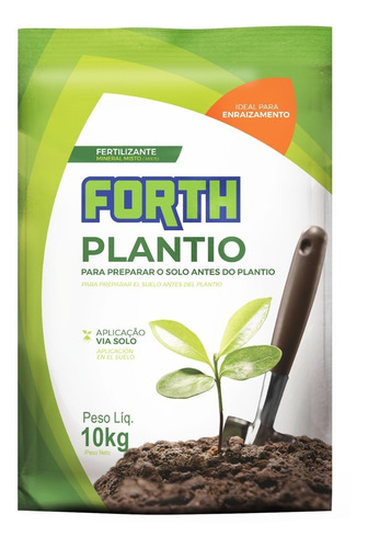 10kg Forth Plantio Adubo Fertilizante Preparo De Solo Mudas