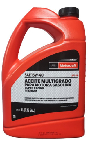 Aceite Sae 15w40 Multigrado Motorcraft Para Motor Gasolina