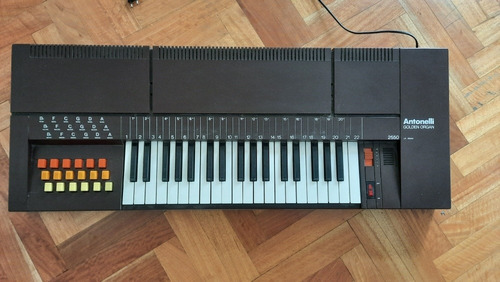 Organo  Eléctrico Antonelli - Golden Organ 2500