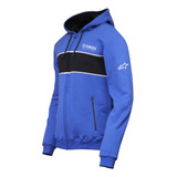 Campera Con Capucha Algodón Yamaha Alpinestars Hombre Racing