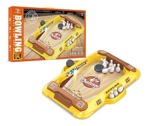 Juego De Mesa Pinball Bolos Bowling Infantil Original