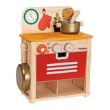 Juguete Cocina De Madera Con Accesorios Plantoys Set