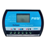 Controlador De Carga Painel Solar 12v/24v 20a Tela Lcd Usb