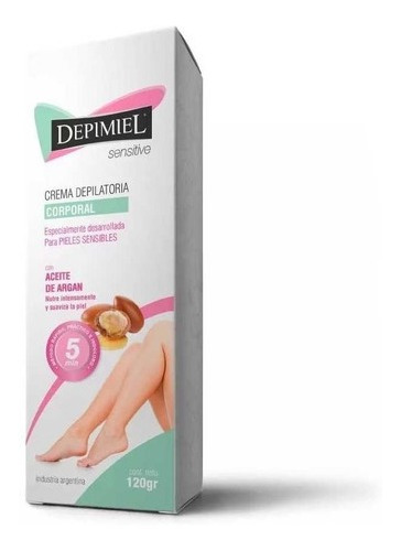 Depimiel Crema Depilatorias Corporal Piel Sensible X 120 G