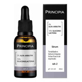 Sérum Principia 2% Alfa-arbutin + 10% Gluconolactone Tipo De Pele Todos