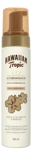 Hawaian Tropic Autobronceador Tono Ligero Medio 200 Ml