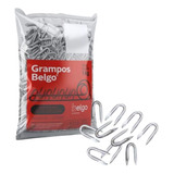 Grampo De Cerca P/ Arame Farpado Liso Tela 1x9 Polido 1kg 