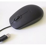 Mouse Ratón Cable Usb Óptico Dell 09rrc7 Negro