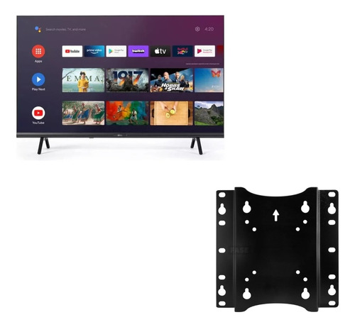 Combo Tv Bgh 32 B3223k5a Androidtv + Soporte 32  Nakan Fijo