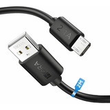 Cable 2mts V8 Microusb Android Datos Carga Rápida 1hora