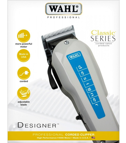 Maquina De Peluqueria Wahl Gris Profesional