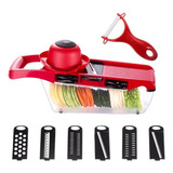 Mandoline 6 En 1 Nicer Dicer Picatodo Acero Rallador 