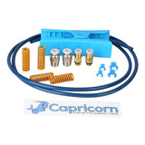 Kit Tubo De Teflón Capricorn + Racord + Resortes Duros