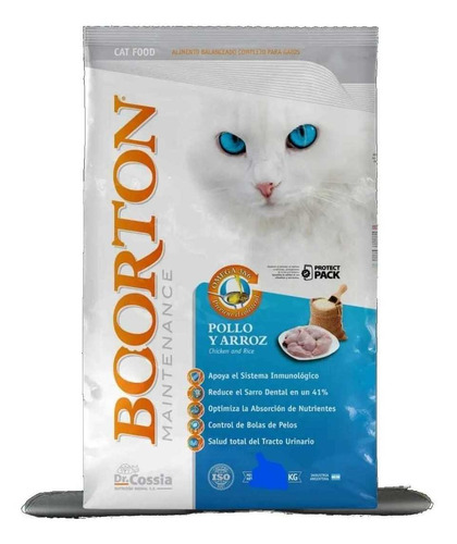 Boorton Gato Adulto Dr Cossia X 8kg (x 2 Unid. = 16kg) E.t.p