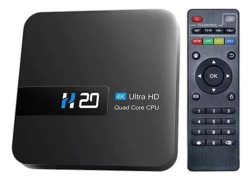 Tvbox Android H20 Smart, Android 10.0, 2gb, 16gb, 4k