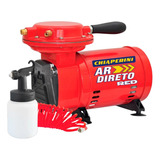 Compressor Ar Direto Red Bivolt Chiaperini + Kit De Pintura 