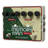 Pedal Electro Harmonix Deluxe Memory Man W/tap 550 Delay Color Verde Musgo