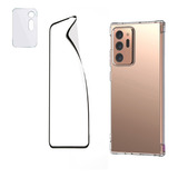 Carcasa Para Samsung Note 20 Ultra + Film Hidrogel + Glass