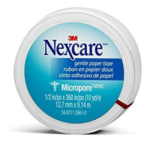 Nexcare Micropore Cinta De Papel Suave Transpirable Dermat