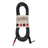 Cable De Audio Plug Ts A Plug 90° De 3 Metros Cab-tec 