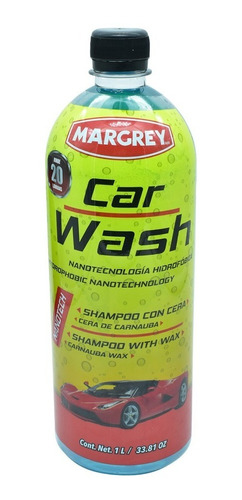 Shampoo Auto Car Wash Margrey 1 Litro