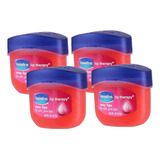 Vaseline Lip Therapy Rosy Lips/balsamo Labios 7gr. 4 Pack **