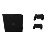 Soporte Pared Play Station Ps4 Pro + 2 Controles (base)