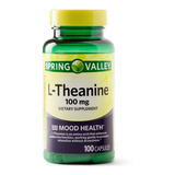 L Theanine L Teanina Premium Salud Emocional 100 Caps Eg T16 Sabor Sin Sabor