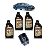 Kit Cambio Aceite Vw Vento 1.6 Lts 2019 A Sintético Y Filtro