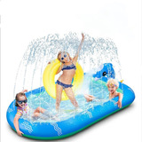 Fuente Inflable De Delfines De Pvc.