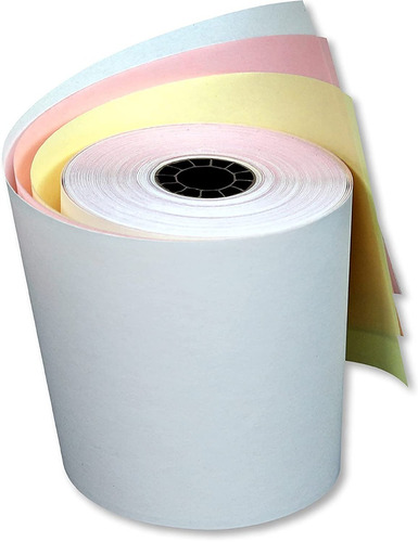 10 Rollos De Papel Pcm Autocopia 76 X 70 Bra7670