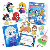 Kit Art Pintura Diamante Infantil 5d Disney Mente Montessori
