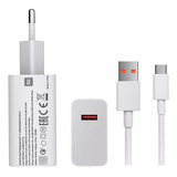 Cargador Xiaomi 33w + Cable Usb-c