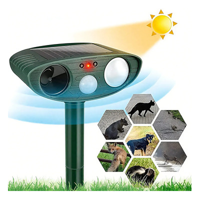 Dispositivo Repelente Animales Electrónico Solar Para Gatos | Meses sin interés