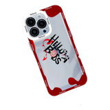 Funda De Teléfono Cartoon H-helluva Boss Para iPhone 14 13 1