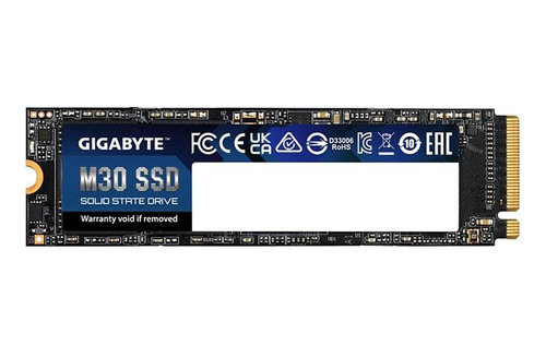 Ssd Gigabyte M30, 512gb, M.2 2280, Pcie Nvme, Leitura 3500 Mb/s, Gravacao 2600 Mb/s, Gp-gm30512g-g