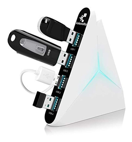 Hub Usb 3.0 Vertical Data Hub Con Cable Largo - Cable