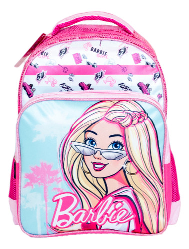 Mochila Con Bordado Barbie Color Multicolor