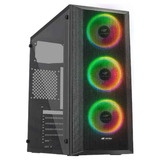 Gabinete C3tech Mt-g220bk Mid Tower S/ Fans Acrilico Airflow