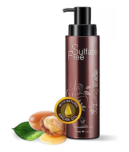 Natrual Morrocan Argan Oil Shampoo Sulfate Free Organic Hair