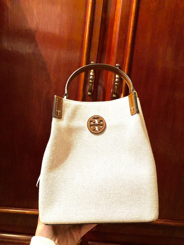 Tory Burch Blake Canvas Bucket Bag